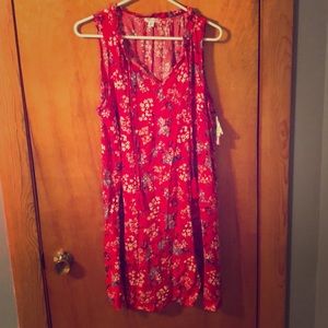 Red Floral Dress☀️☀️3/$25